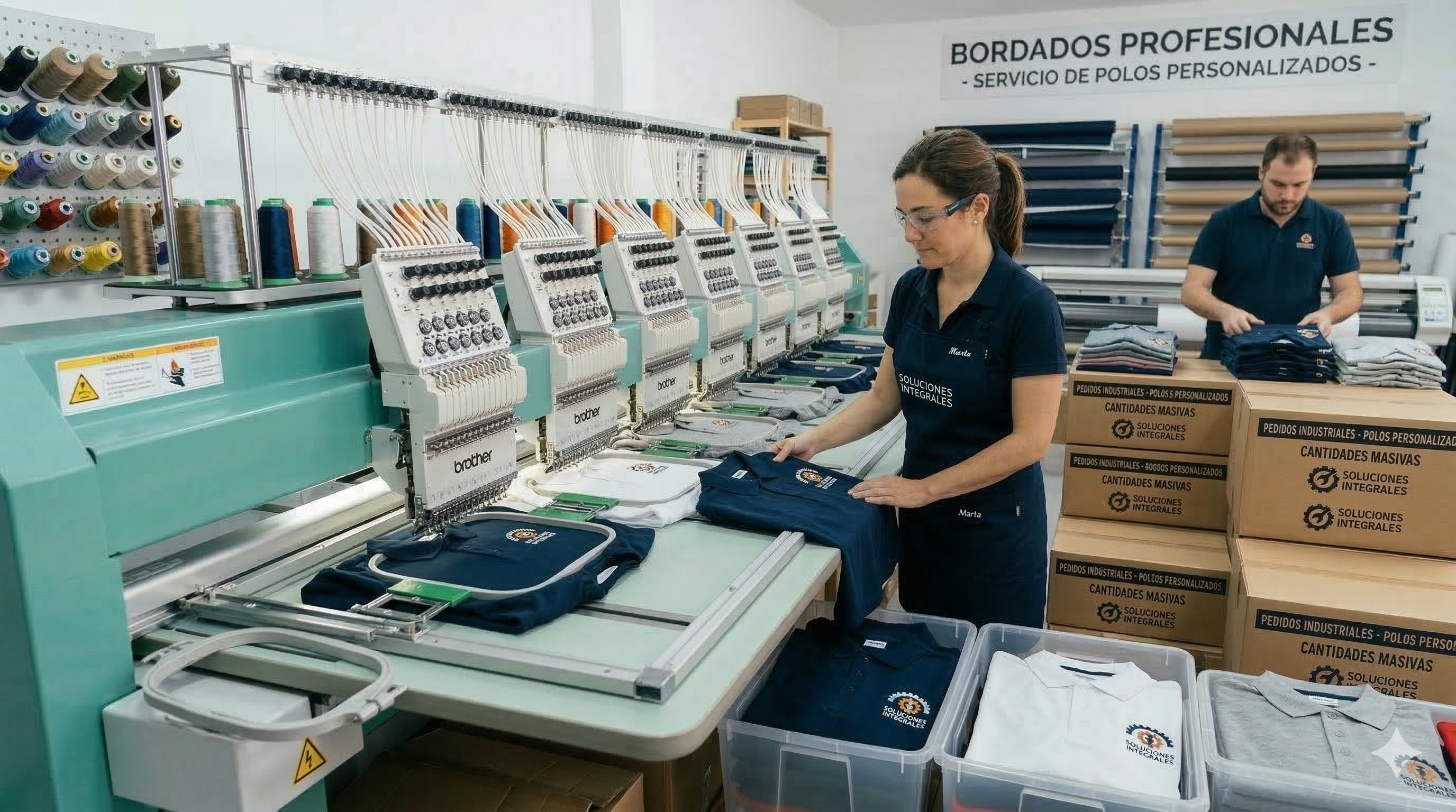 Bordar polos personalizados